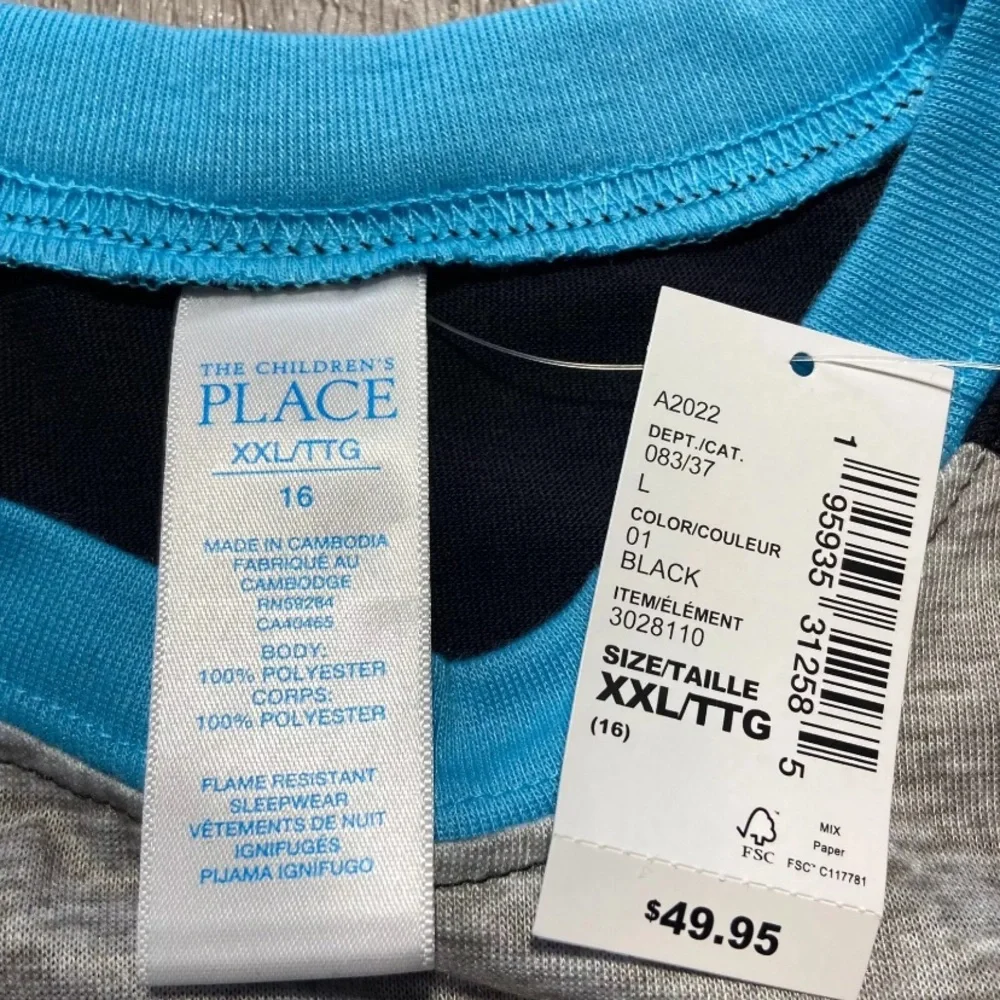 The Children’s Place XXL 16 Kids Pajama Top Out Of My Way On The Weekend‎